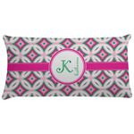 Linked Circles & Diamonds Pillow Case (Personalized)