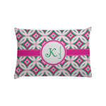 Linked Circles & Diamonds Pillow Case - Standard (Personalized)