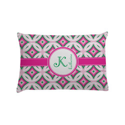 Linked Circles & Diamonds Pillow Case - Standard (Personalized)