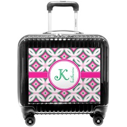 Linked Circles & Diamonds Pilot / Flight Suitcase (Personalized)