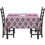 Linked Circles & Diamonds Tablecloth (Personalized)