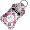 Linked Circles & Diamonds Sanitizer Holder Keychain - Small in Case