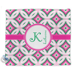 Linked Circles & Diamonds Security Blanket (Personalized)