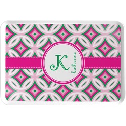 Linked Circles & Diamonds Serving Tray (Personalized)