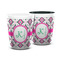 Linked Circles & Diamonds Ceramic Shot Glass - 1.5 oz (Personalized)
