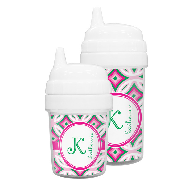 Linked Circles & Diamonds Sippy Cups
