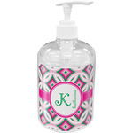 Linked Circles & Diamonds Acrylic Soap & Lotion Bottle (Personalized)