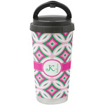 Linked Circles & Diamonds Stainless Steel Coffee Tumbler (Personalized)
