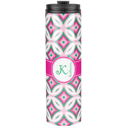 Linked Circles & Diamonds Stainless Steel Skinny Tumbler - 20 oz (Personalized)