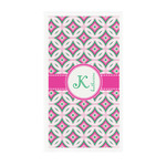 Linked Circles & Diamonds Guest Paper Towels - Full Color - Standard (Personalized)