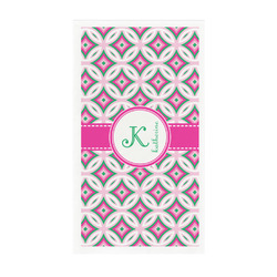 Linked Circles & Diamonds Guest Towels - Full Color - Standard (Personalized)
