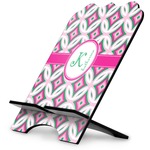 Linked Circles & Diamonds Stylized Tablet Stand (Personalized)