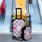 Linked Circles & Diamonds Suitcase Set 4 - IN CONTEXT