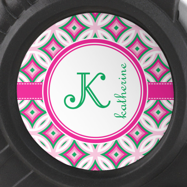 Linked Circles & Diamonds Tape Measure - 25ft - detail