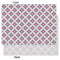 Linked Circles & Diamonds Tissue Paper - Lightweight - Large - Front & Back