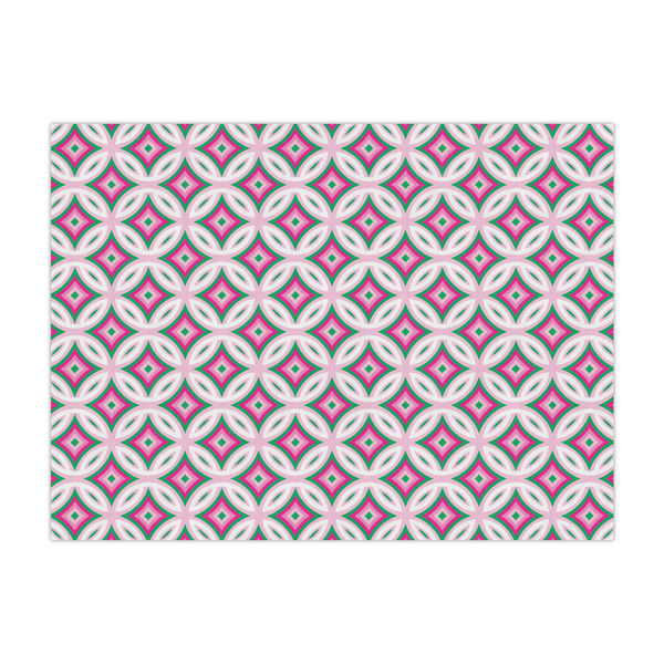 Custom Linked Circles & Diamonds Large Tissue Papers Sheets - Lightweight