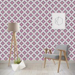 Linked Circles & Diamonds Wallpaper & Surface Covering (Peel & Stick - Repositionable)