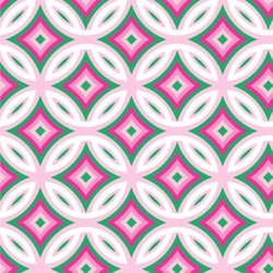 Linked Circles & Diamonds Wallpaper & Surface Covering