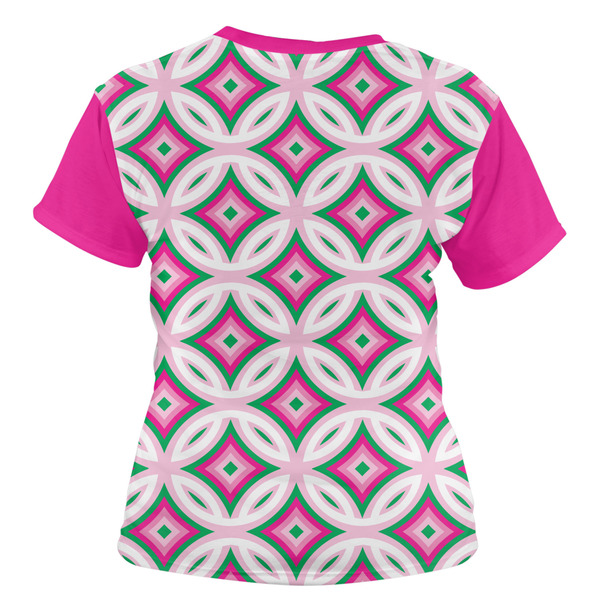 Linked Circles & Diamonds Women's T-shirt Back