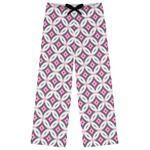 Linked Circles & Diamonds Womens Pajama Pants