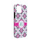Linked Circles & Diamonds iPhone Case - Rubber Lined - iPhone 13 Mini (Personalized)