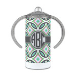 Geometric Circles 12 oz Stainless Steel Sippy Cup (Personalized)
