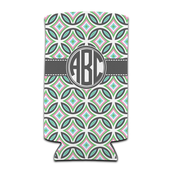 Geometric Circles 12oz Tall Can Sleeve - Set of 4 - FRONT