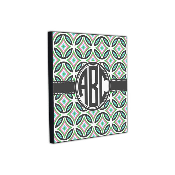 Geometric Circles 12x12 Wood Print - Angle View