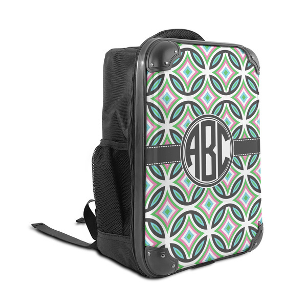 Geometric Circles 15" Backpack - ANGLE VIEW