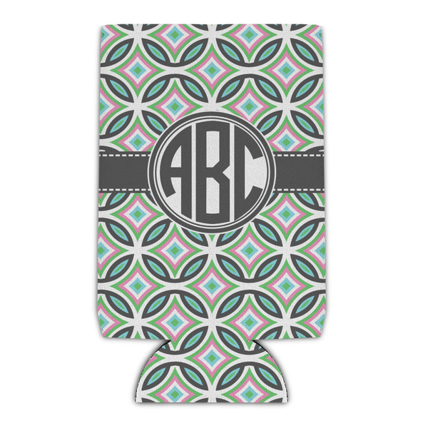 Custom Geometric Circles Can Cooler (16 oz) (Personalized)