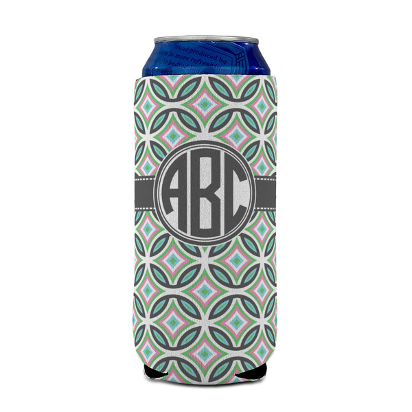 Geometric Circles 16oz Can Sleeve - FRONT (on can)