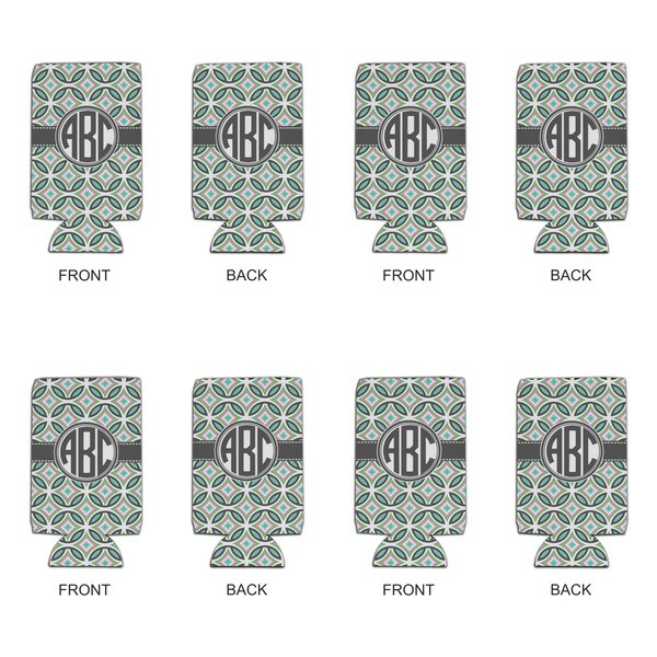 Geometric Circles 16oz Can Sleeve - Set of 4 - APPROVAL