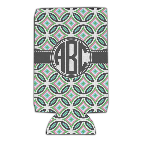Geometric Circles 16oz Can Sleeve - Set of 4 - FRONT