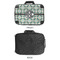 Geometric Circles 18" Laptop Briefcase - APPROVAL