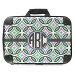 Geometric Circles Hard Shell Briefcase - 18" (Personalized)