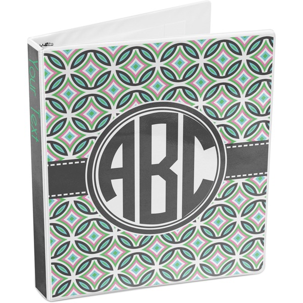 Geometric Circles 3-Ring Binder 3/4 - Main