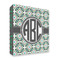 Geometric Circles 3 Ring Binder - Full Wrap - 2" (Personalized)