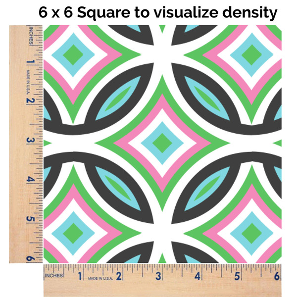 Geometric Circles 6x6 Swatch of Fabric