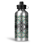 Geometric Circles Water Bottle - Aluminum - 20 oz (Personalized)