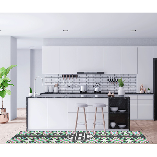 Geometric Circles Area Rug Sizes