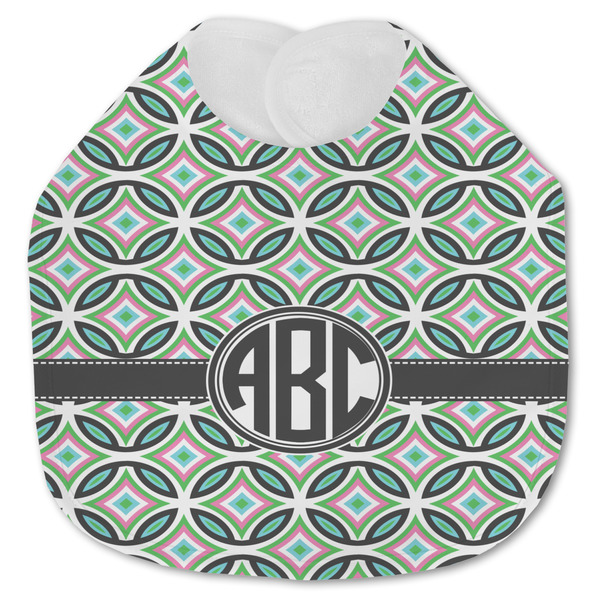 Geometric Circles Baby Bib - AFT closed