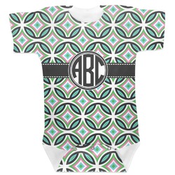 Geometric Circles Baby Bodysuit (Personalized)