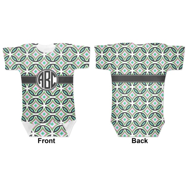 Geometric Circles Baby Bodysuit Approval