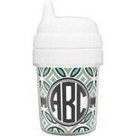 Geometric Circles Baby Sippy Cup (Personalized)