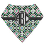 Geometric Circles Bandana Bib (Personalized)