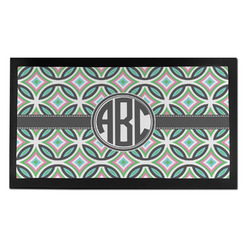 Geometric Circles Bar Mat - Small (Personalized)