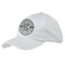 Geometric Circles Baseball Cap - White (Personalized)