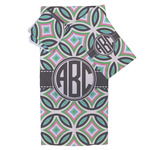 Geometric Circles Bath Towel Set - 3 Pcs (Personalized)