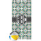 Geometric Circles Beach Towel (Personalized)
