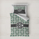 Geometric Circles Duvet Cover Set - Twin XL (Personalized)